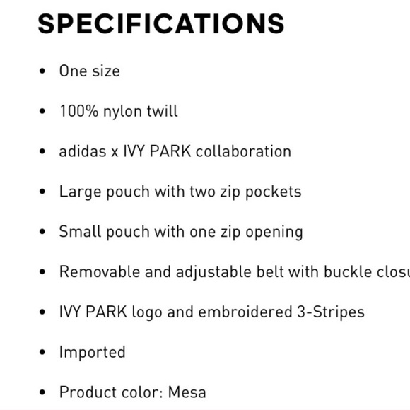 adidas x IVY PARK Belt Bag - Picture 6 of 6